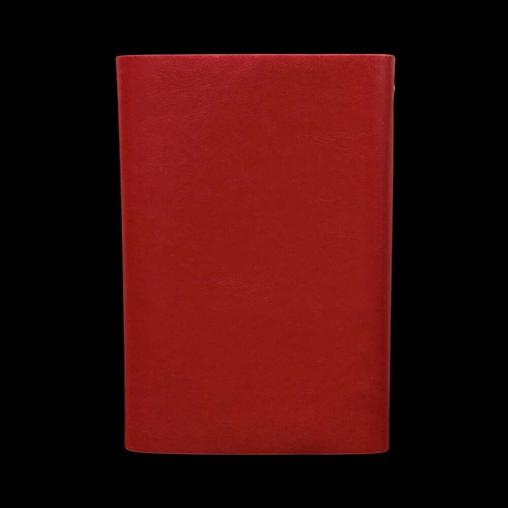 A5 Tree of Life Embossed Red PU Leather Refillable 6-Ring Binder Journal - Picture 4 of 5